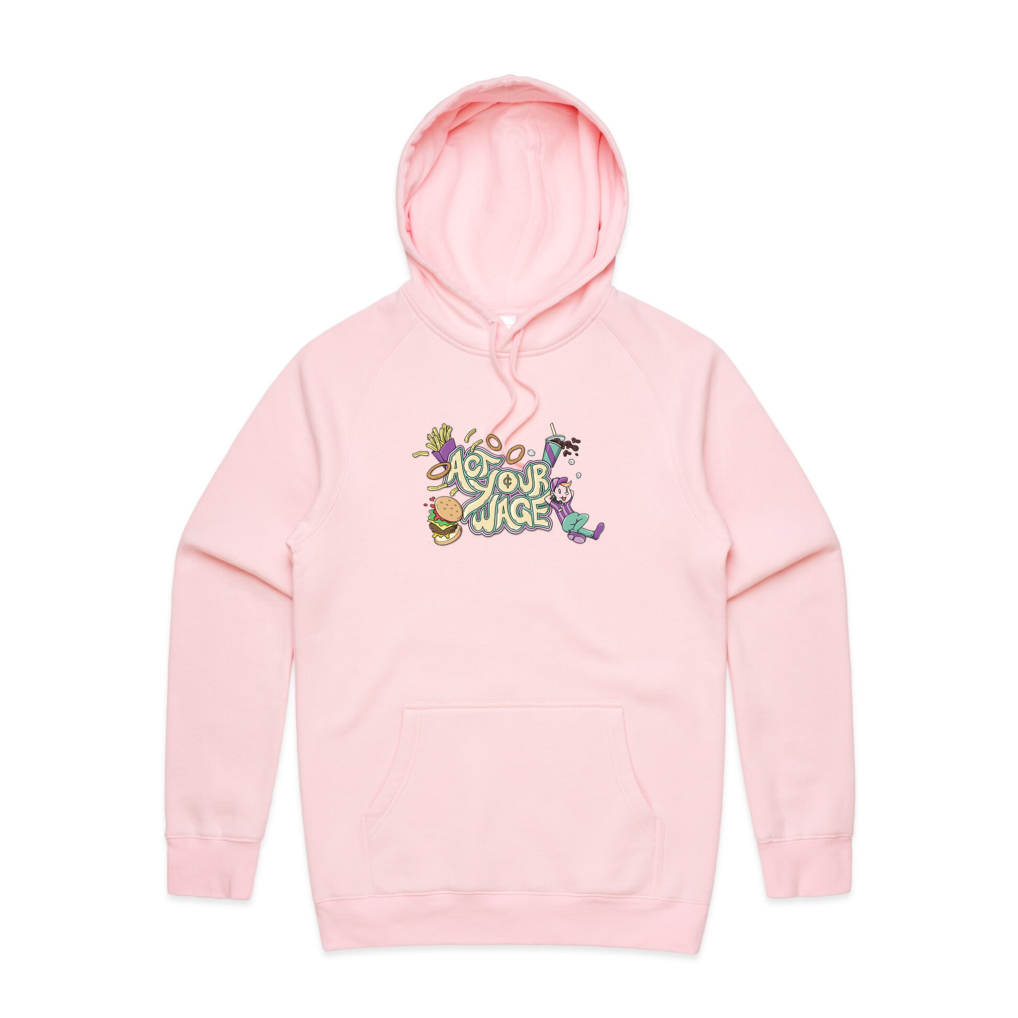 Act Your Wage Hoodie T-Shirts, Sweatshirt | CiraTrend.com (Image 2)