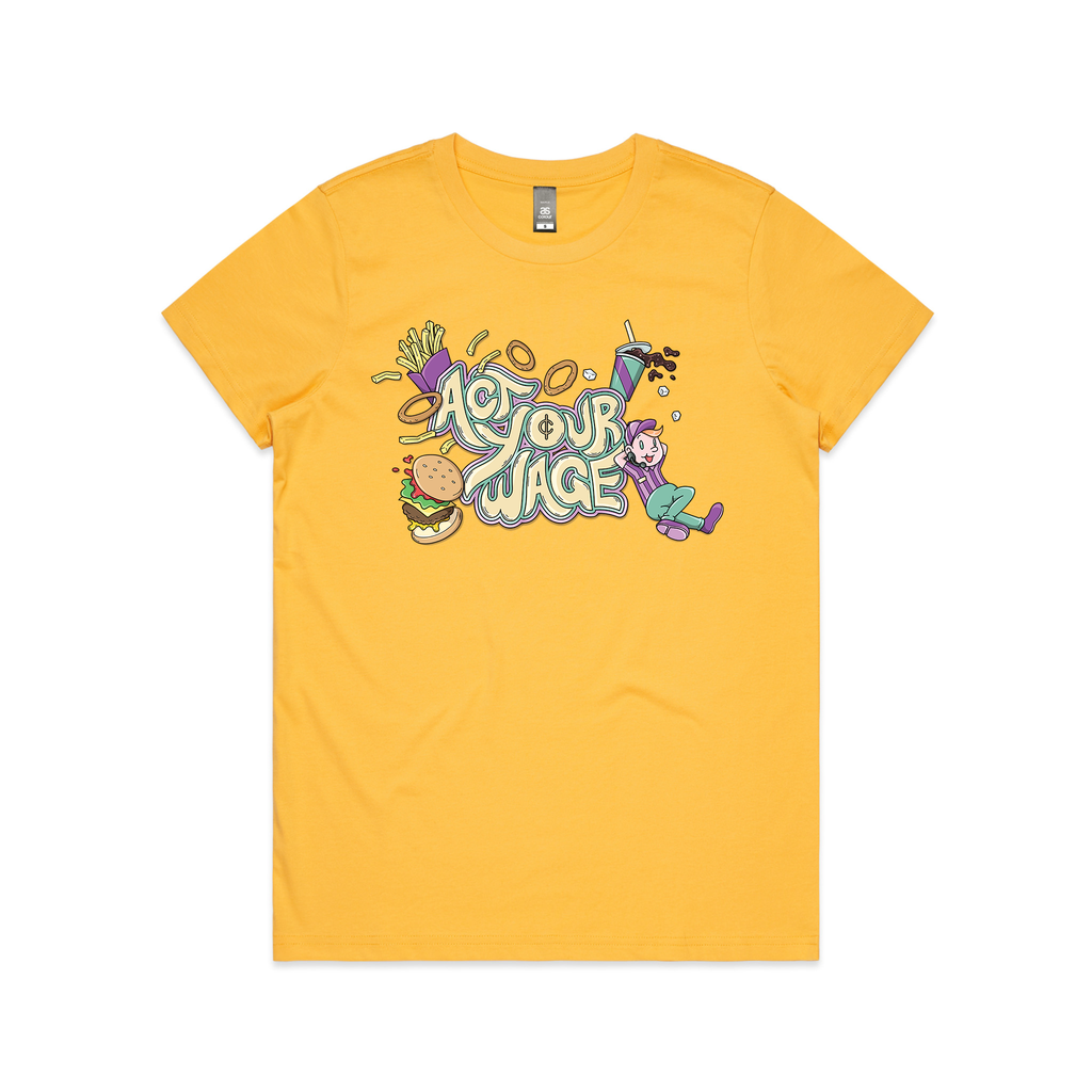 Act Your Wage Tee Hoodie, Sweatshirt | CiraTrend.com (Image 3)