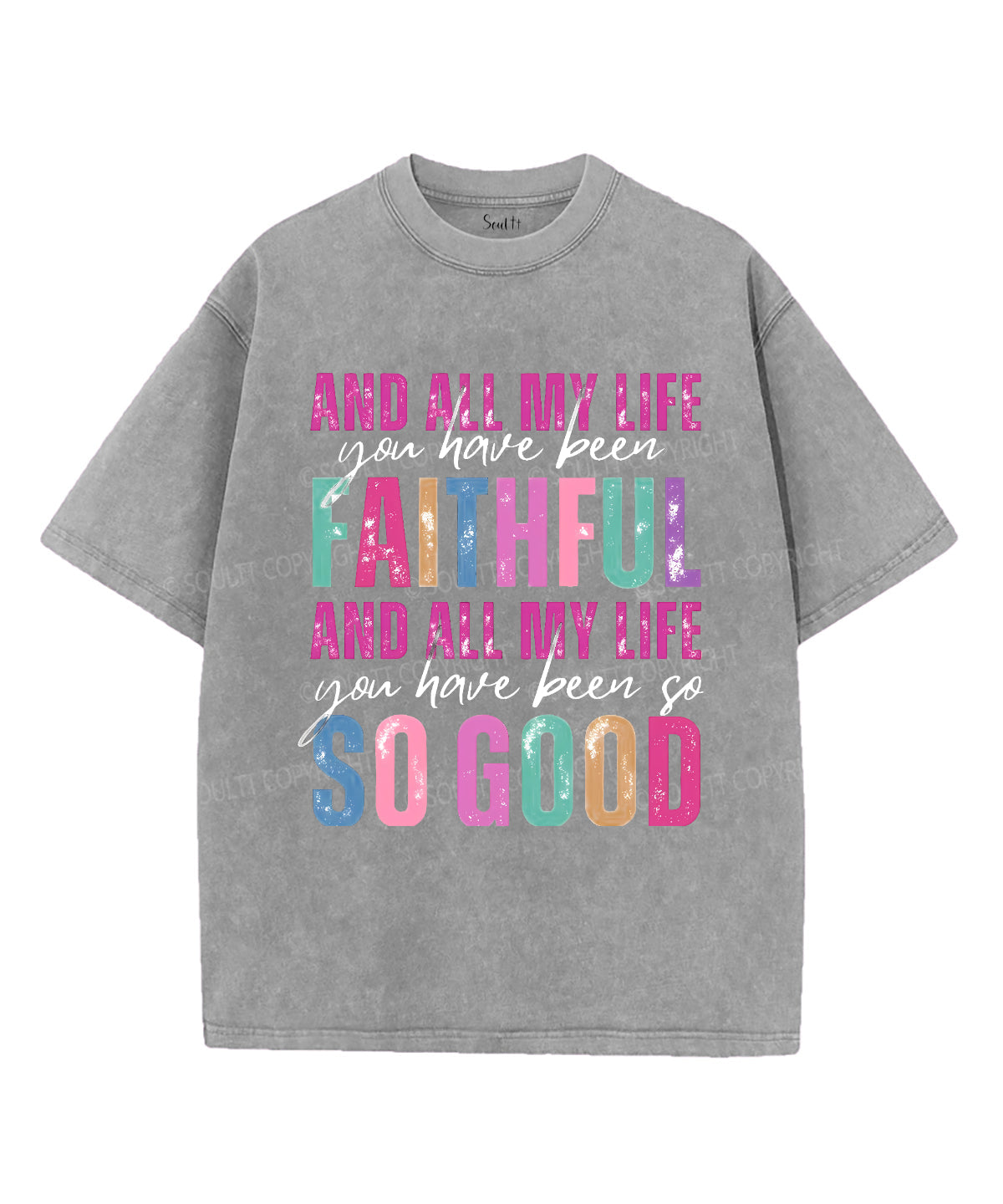 So Good Unisex Washed Christian T-shirt Hoodie, Sweatshirt | CiraTrend.com (Image 3)