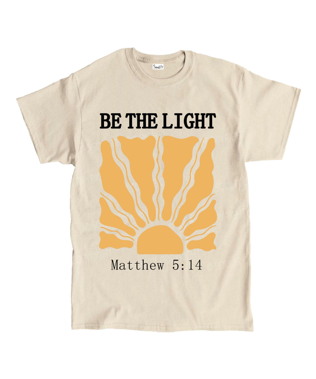 Be The Light Unisex Cotton Christian T-Shirt Style003 Hoodie, Sweatshirt | CiraTrend.com (Image 4)