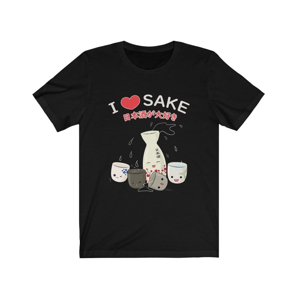 I Love Sake Unisex Tee Hoodie, Sweatshirt | CiraTrend.com (Image 1)