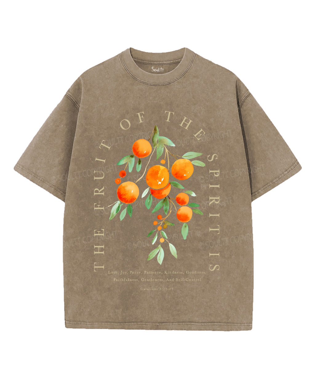 Fruit Of The Spirit Unisex Washed Christian T-shirt Style003 Hoodie, Sweatshirt | CiraTrend.com (Image 5)
