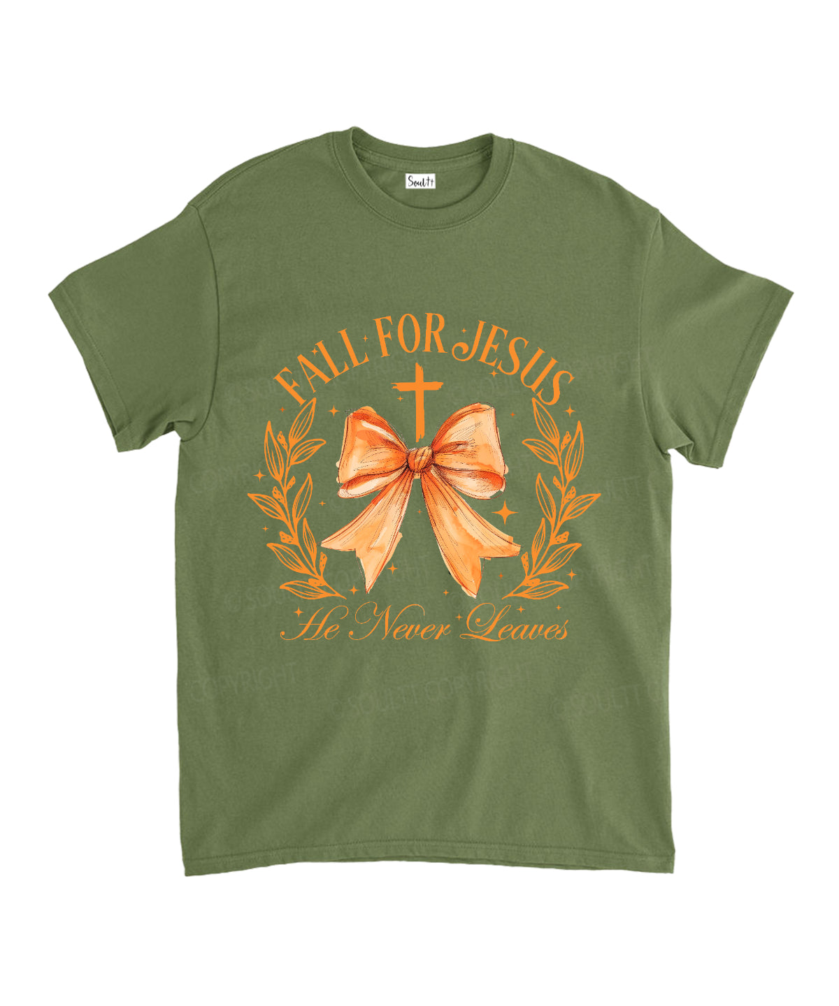 Fall For Jesus Unisex Cotton Christian T-Shirt Hoodie, Sweatshirt | CiraTrend.com (Image 5)