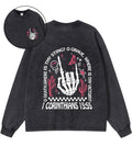 O Death Where Is Thy Sting Double Sided Washed Christian Long-sleeve T-shirt Hoodie, Sweatshirt | CiraTrend.com (Image 1)