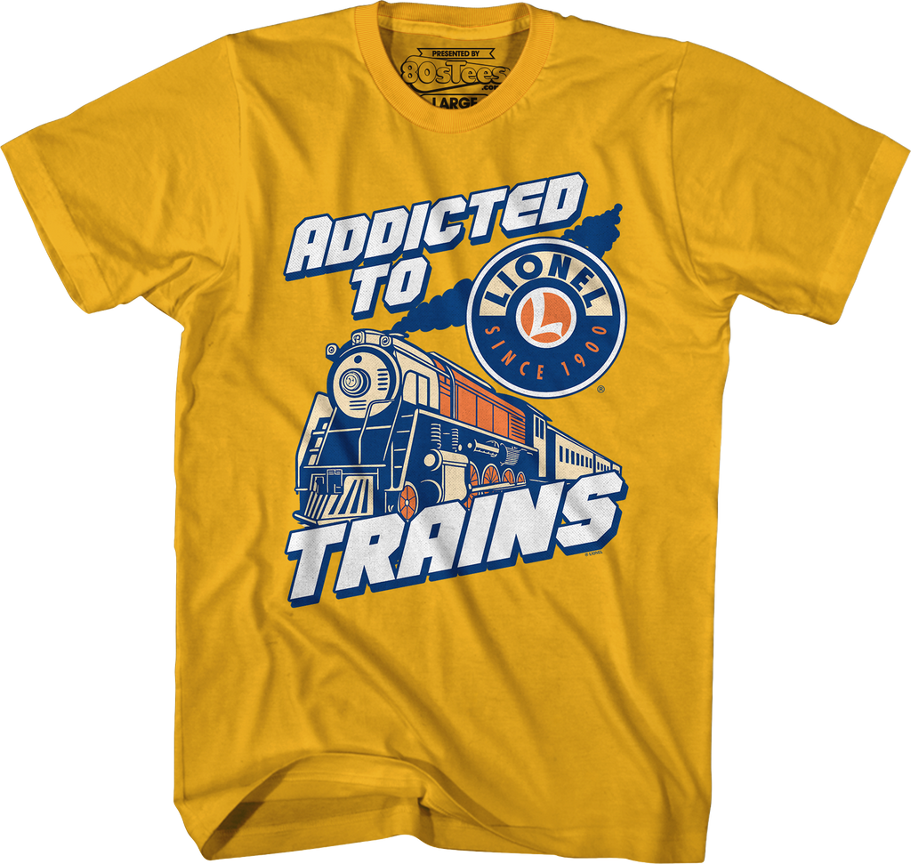 Addicted Lionel Trains T-Shirt Hoodie, Sweatshirt | CiraTrend.com (Image 3)