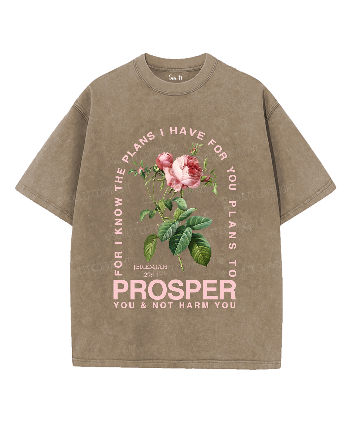 The Plans I Have For You Unisex Washed Christian T-shirt Style001 Hoodie, Sweatshirt | CiraTrend.com (Image 5)