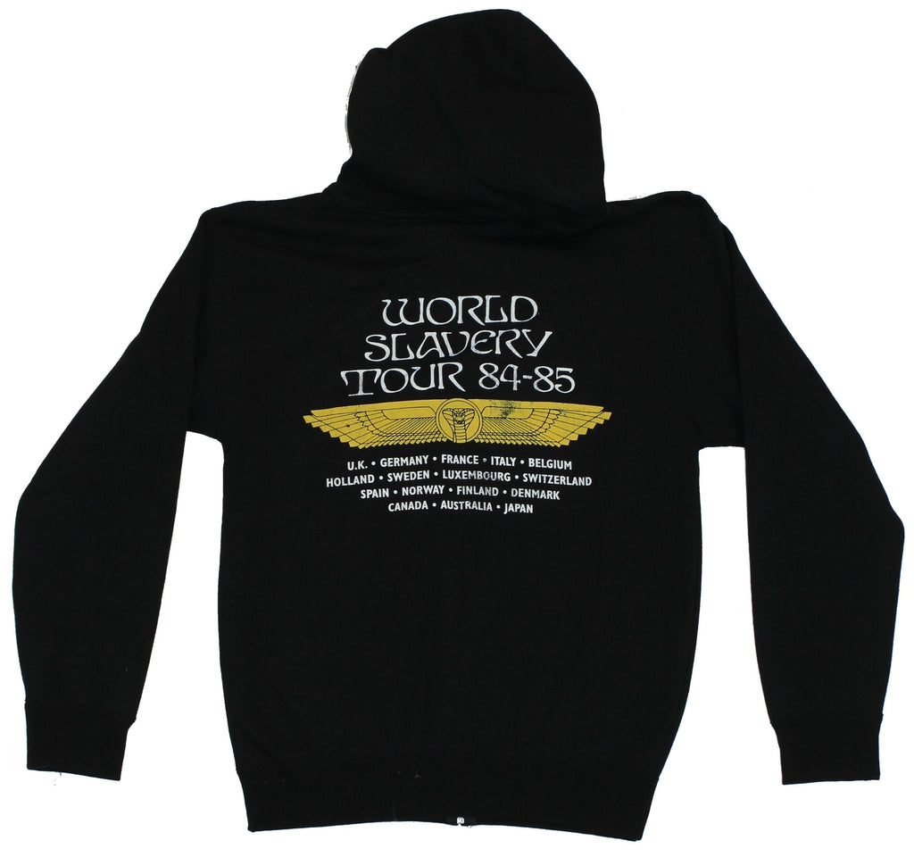 Iron Maiden Mens Zip Up Hoodie Sweatshirt - Power Slave Egypt & World Slavery T-Shirts | CiraTrend.com (Image 2)