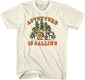 Adventure Is Calling Winnie The Pooh T-Shirt Hoodie, Sweatshirt | CiraTrend.com (Image 1)