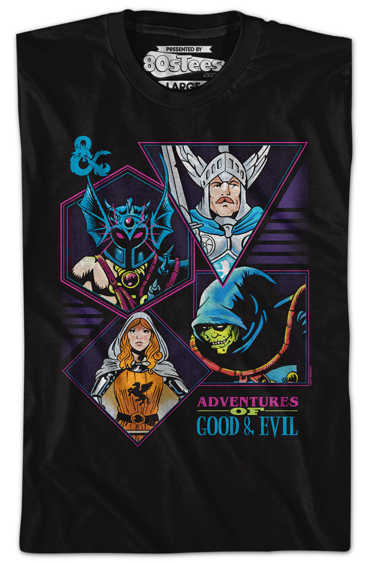 Adventures Of Good & Evil Dungeons & Dragons T-Shirt Hoodie, Sweatshirt | CiraTrend.com (Image 2)