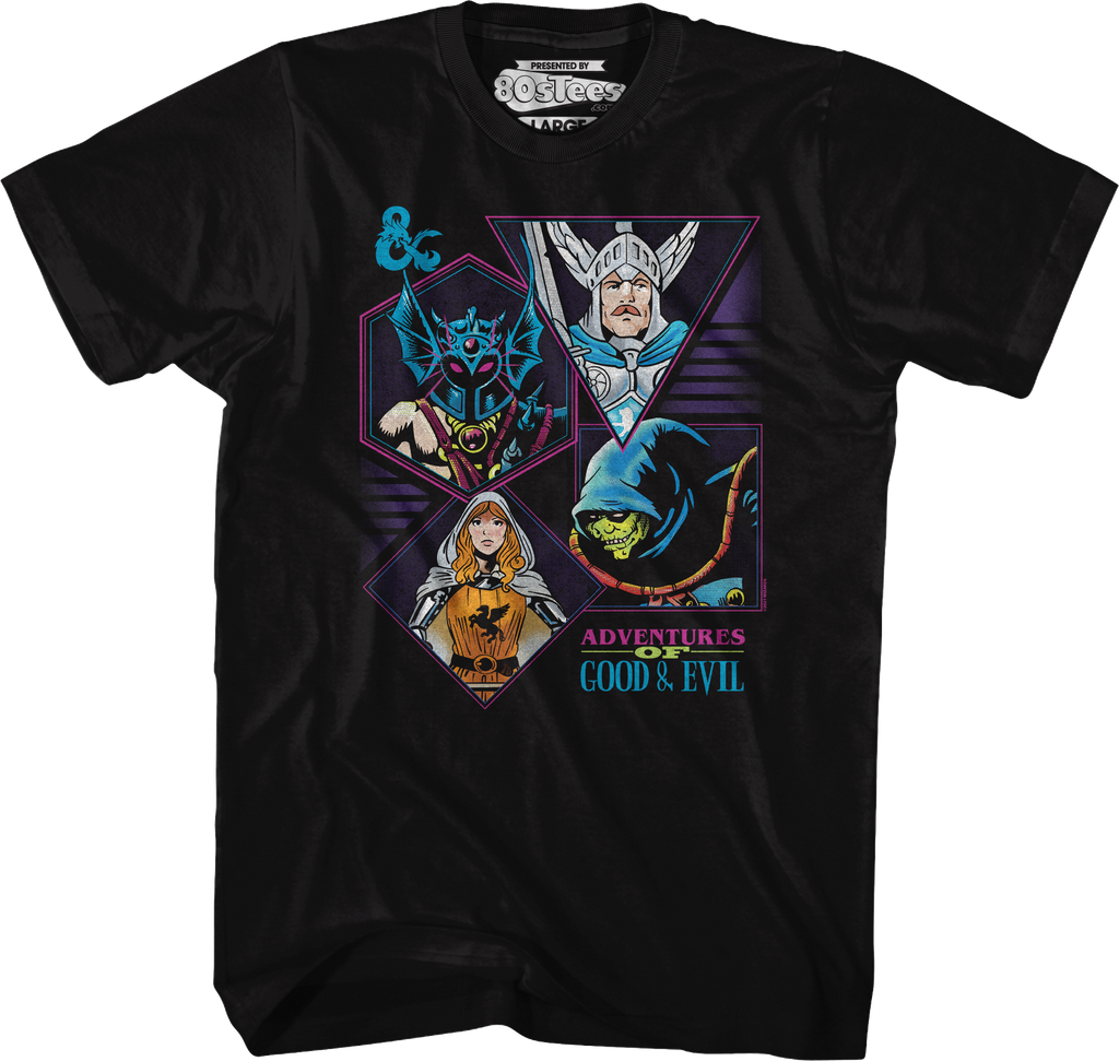 Adventures Of Good & Evil Dungeons & Dragons T-Shirt Hoodie, Sweatshirt | CiraTrend.com (Image 1)