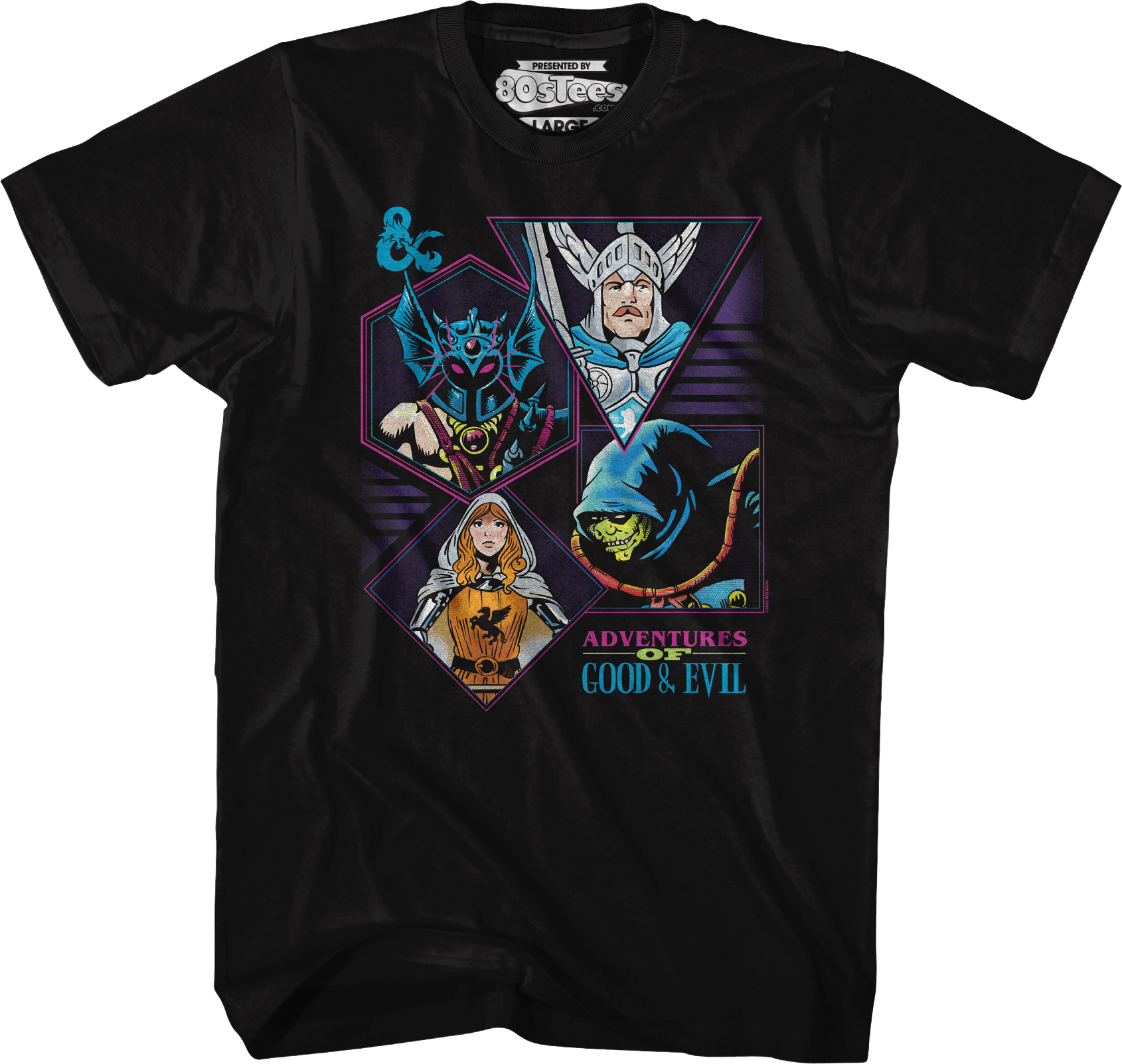 Adventures Of Good & Evil Dungeons & Dragons T-Shirt Hoodie, Sweatshirt | CiraTrend.com (Image 1)