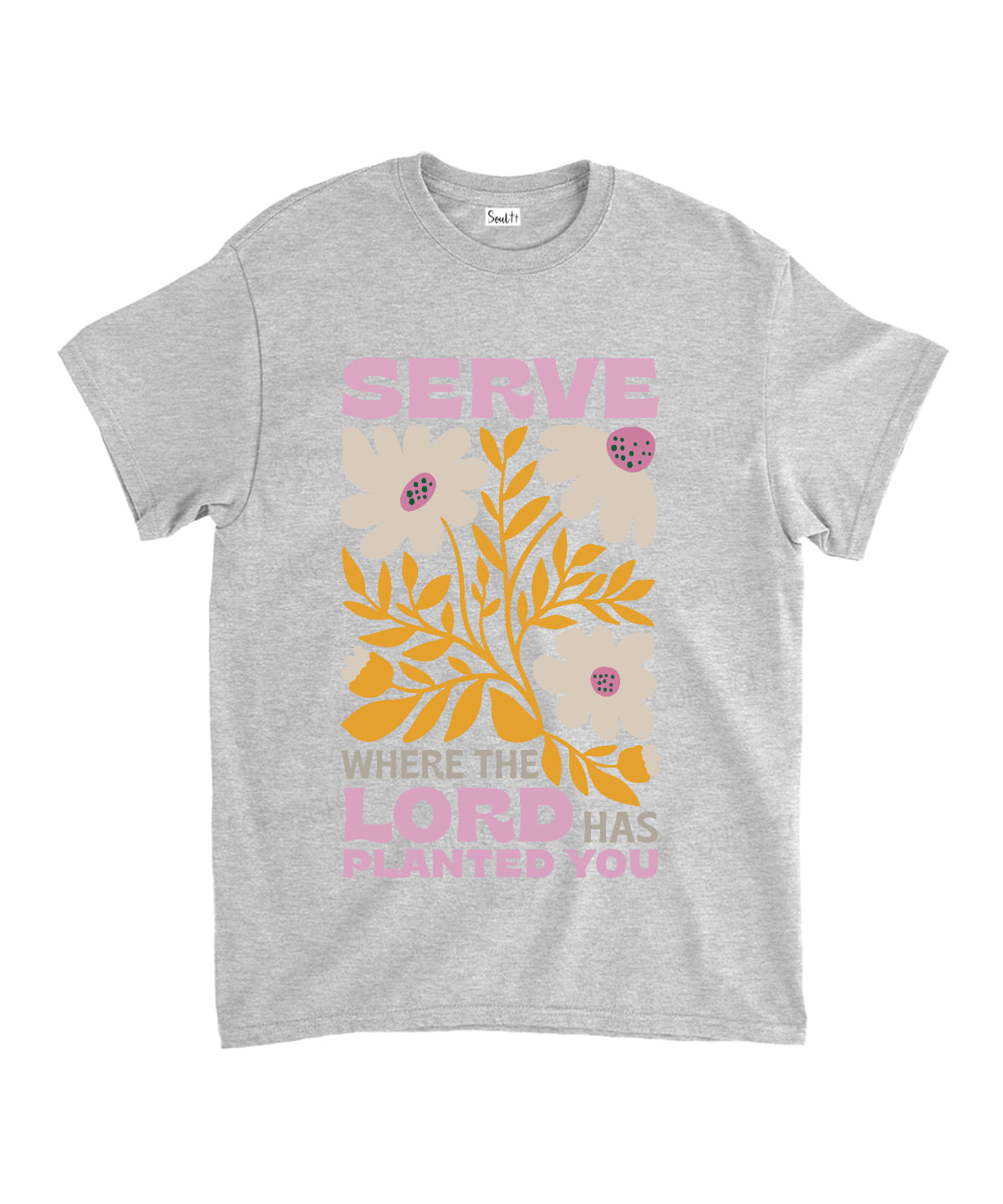 Serve Where The Lord Has Planted Unisex Cotton Christian T-Shirt Hoodie, Sweatshirt | CiraTrend.com (Image 3)