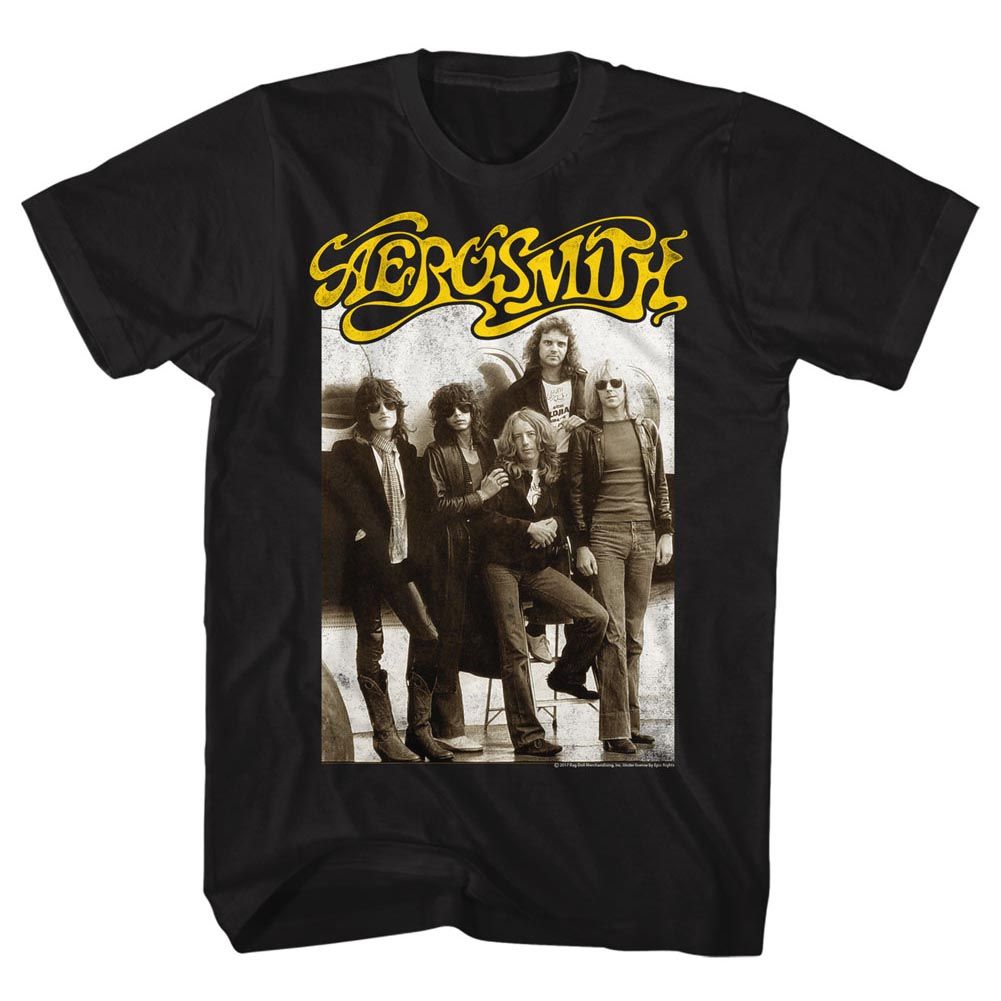 Aerosmith - Aeroplane Boyfriend Tee