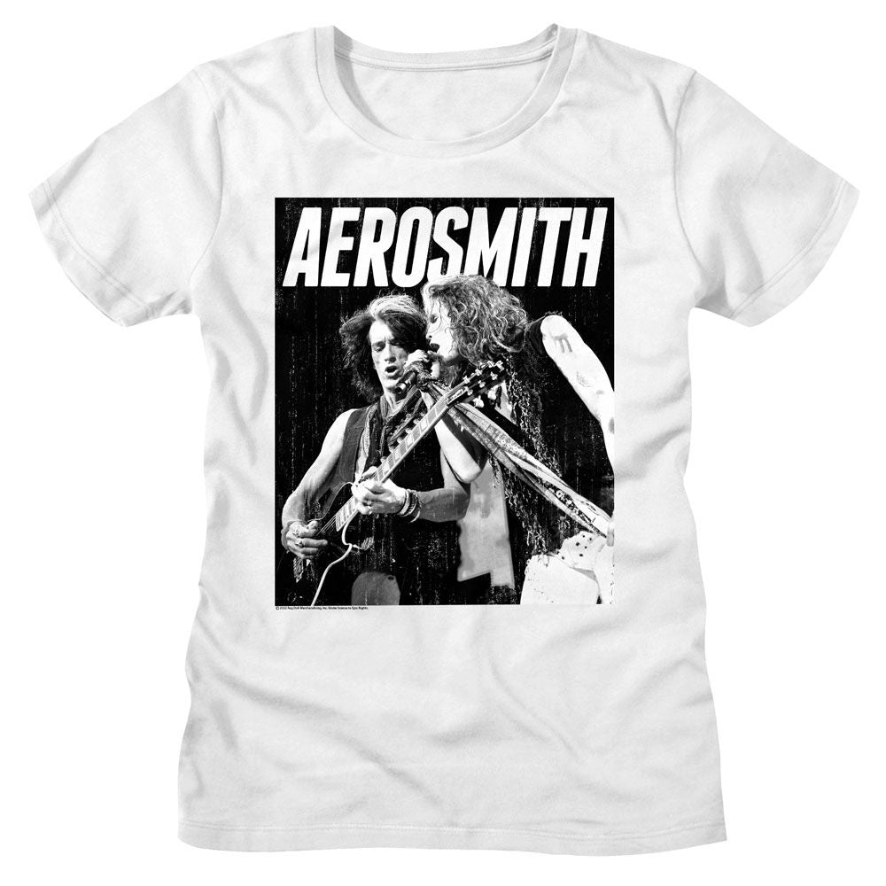 Aerosmith - BW Womens T-Shirt