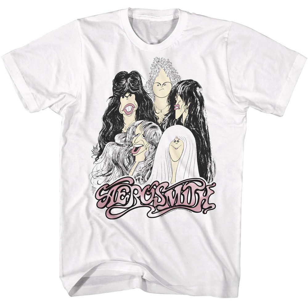 Aerosmith - Cartoons Boyfriend Tee