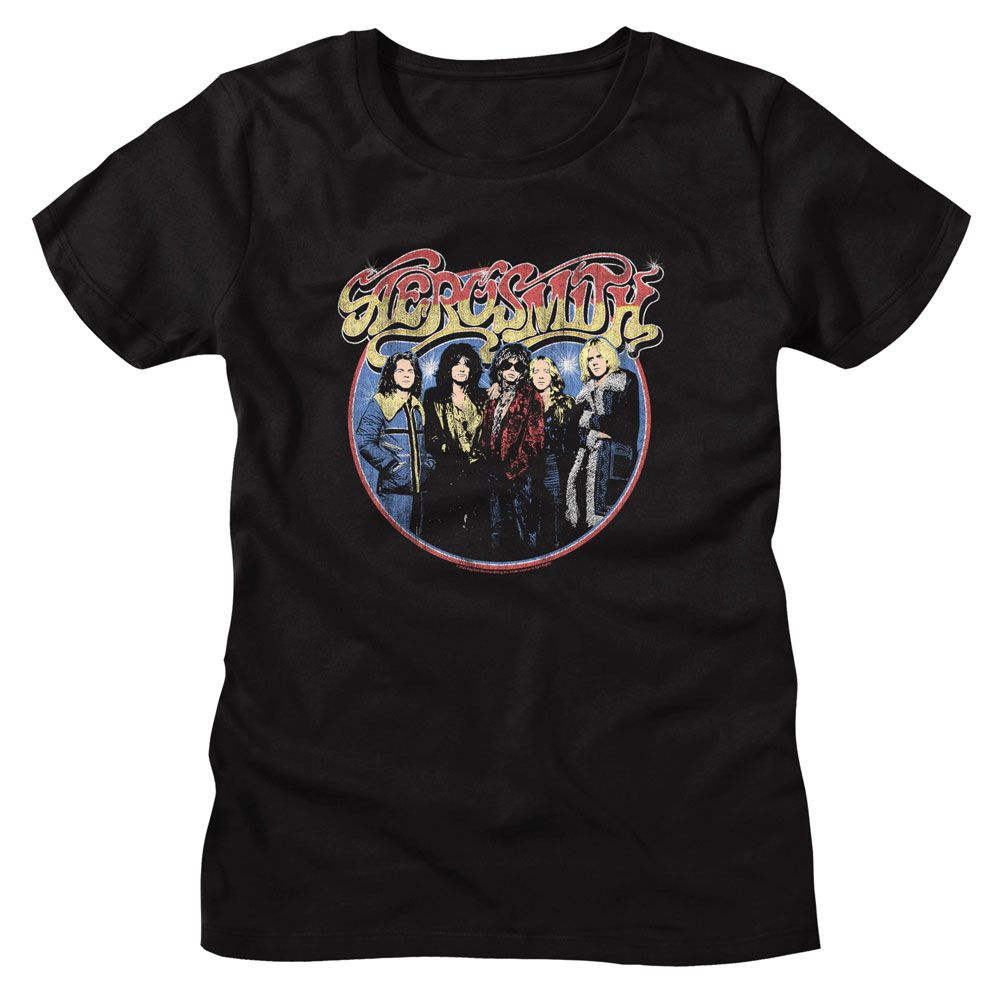 Aerosmith - Circle Womens T-Shirt
