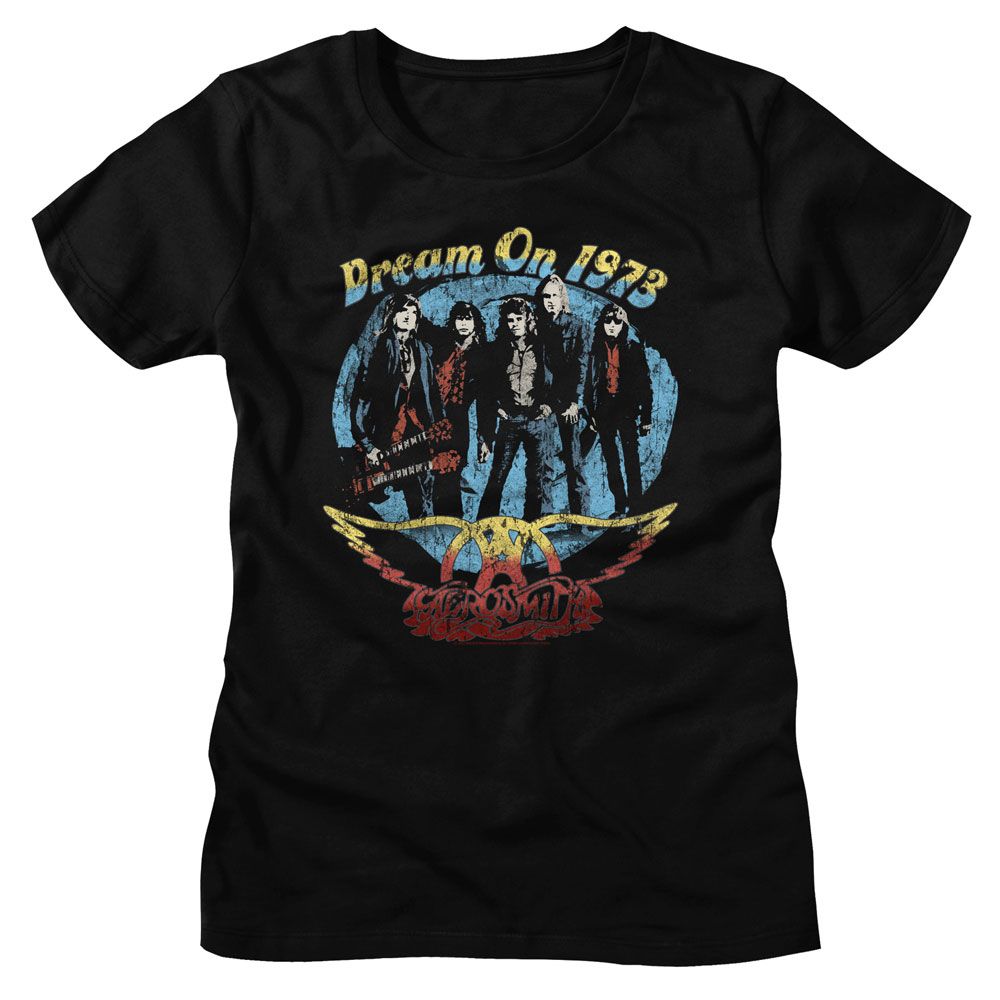 Aerosmith - Dream On Womens T-Shirt