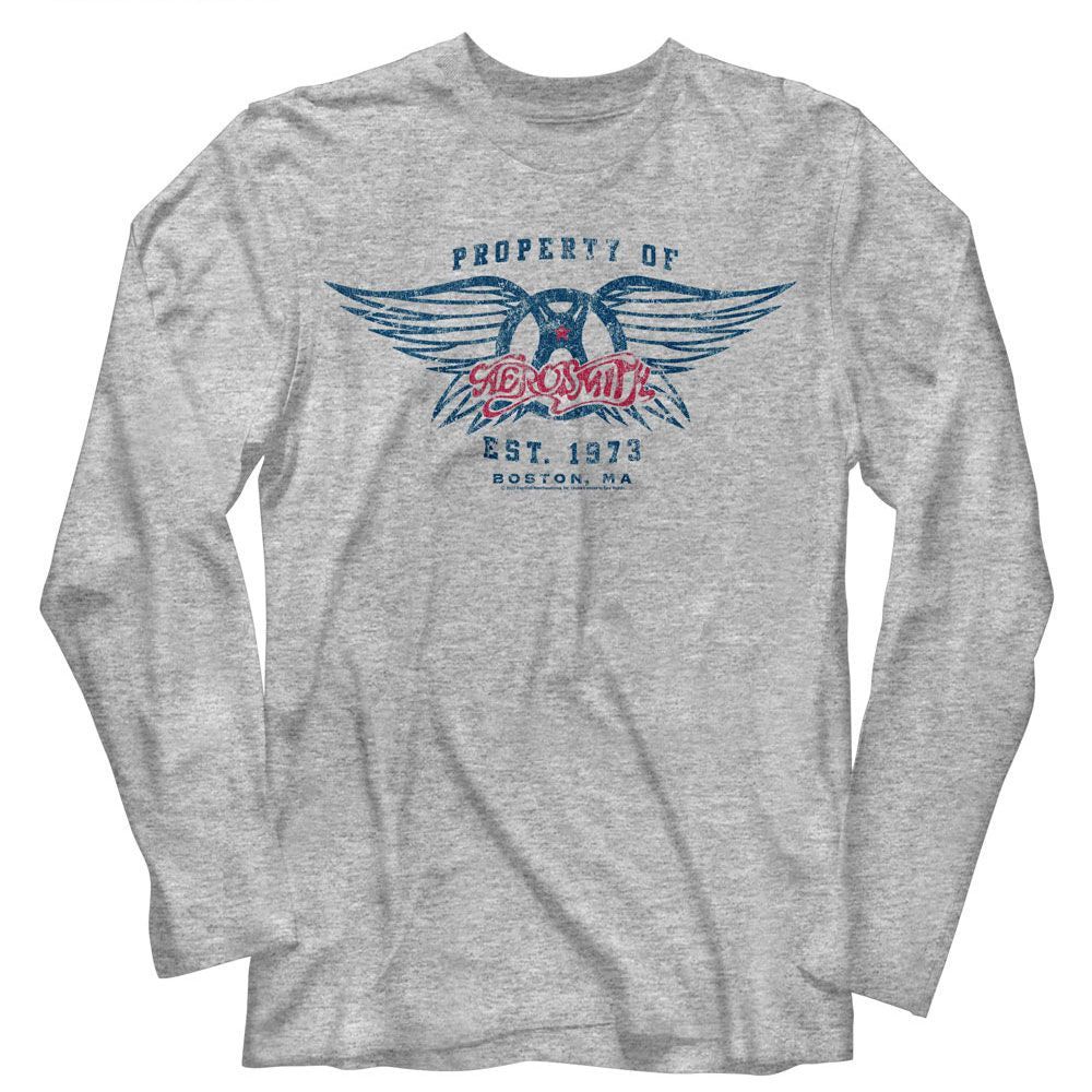 Aerosmith - Est1970 Long Sleeve Boyfriend Tee