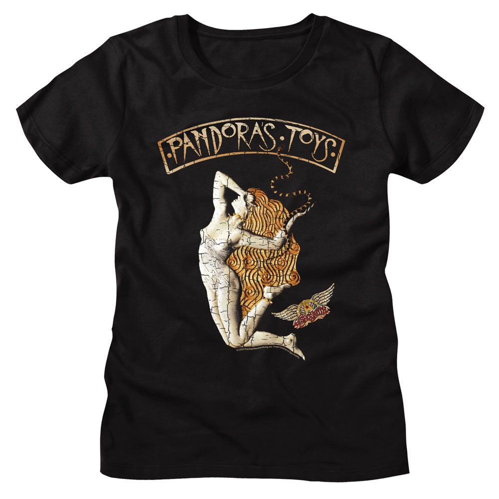 Aerosmith - Pandoras Toys Womens T-Shirt