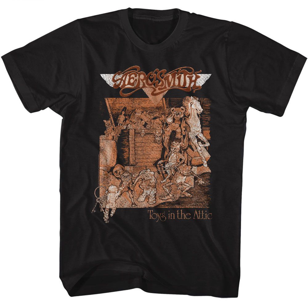 Aerosmith - Toys Album Cover Boyfriend Tee