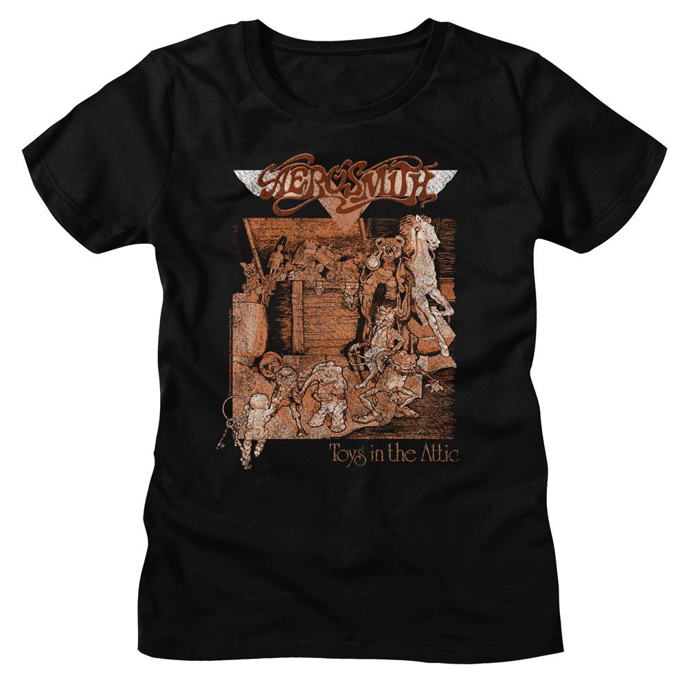 Aerosmith - Toys Album Cover Womens T-Shirt
