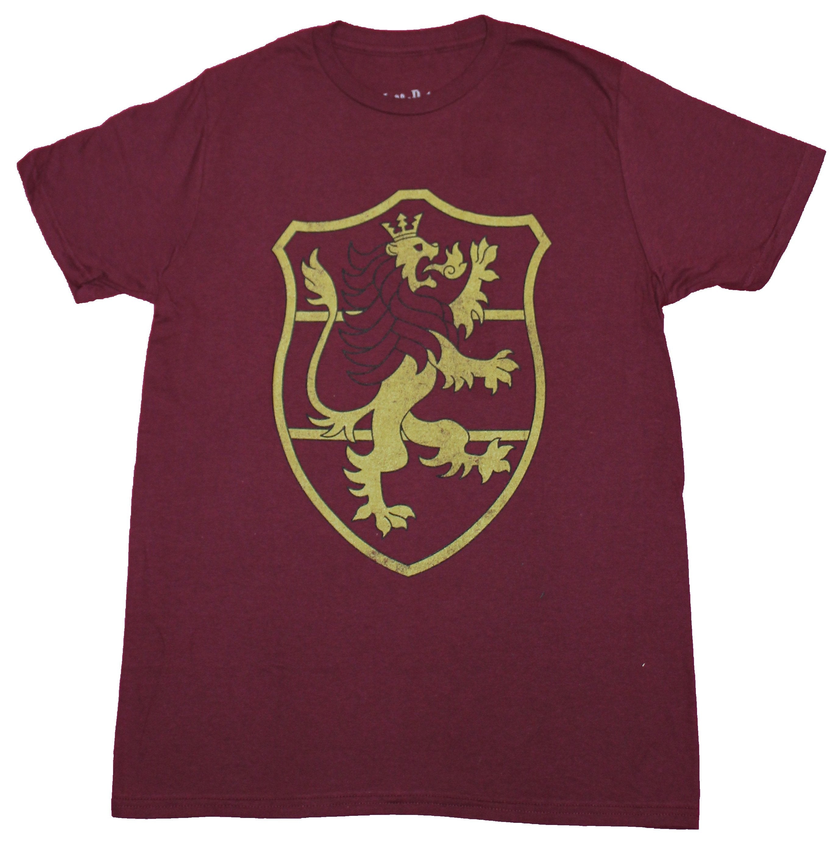 Black Clover Mens T-Shirt - Crimson Lion Crest Image Hoodie, Sweatshirt | CiraTrend.com