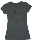 The Hobbit Girls Juniors T-Shirt - Thror's Map Classic Book Image Hoodie, Sweatshirt | CiraTrend.com