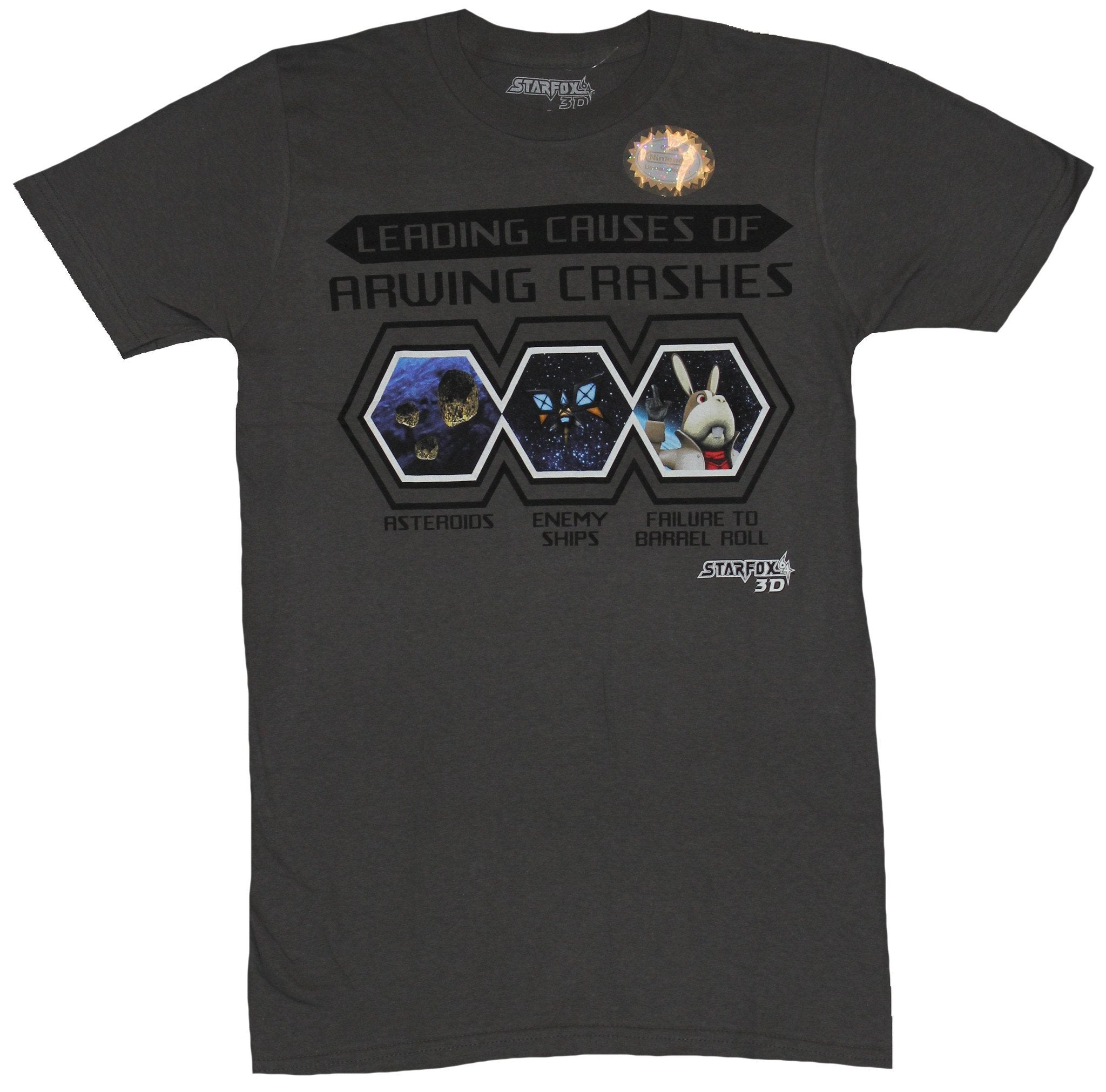 Starfox 3Ds Mens T-Shirt - Leading Causes of Aawing Crashes 3 Box Image Hoodie, Sweatshirt | CiraTrend.com
