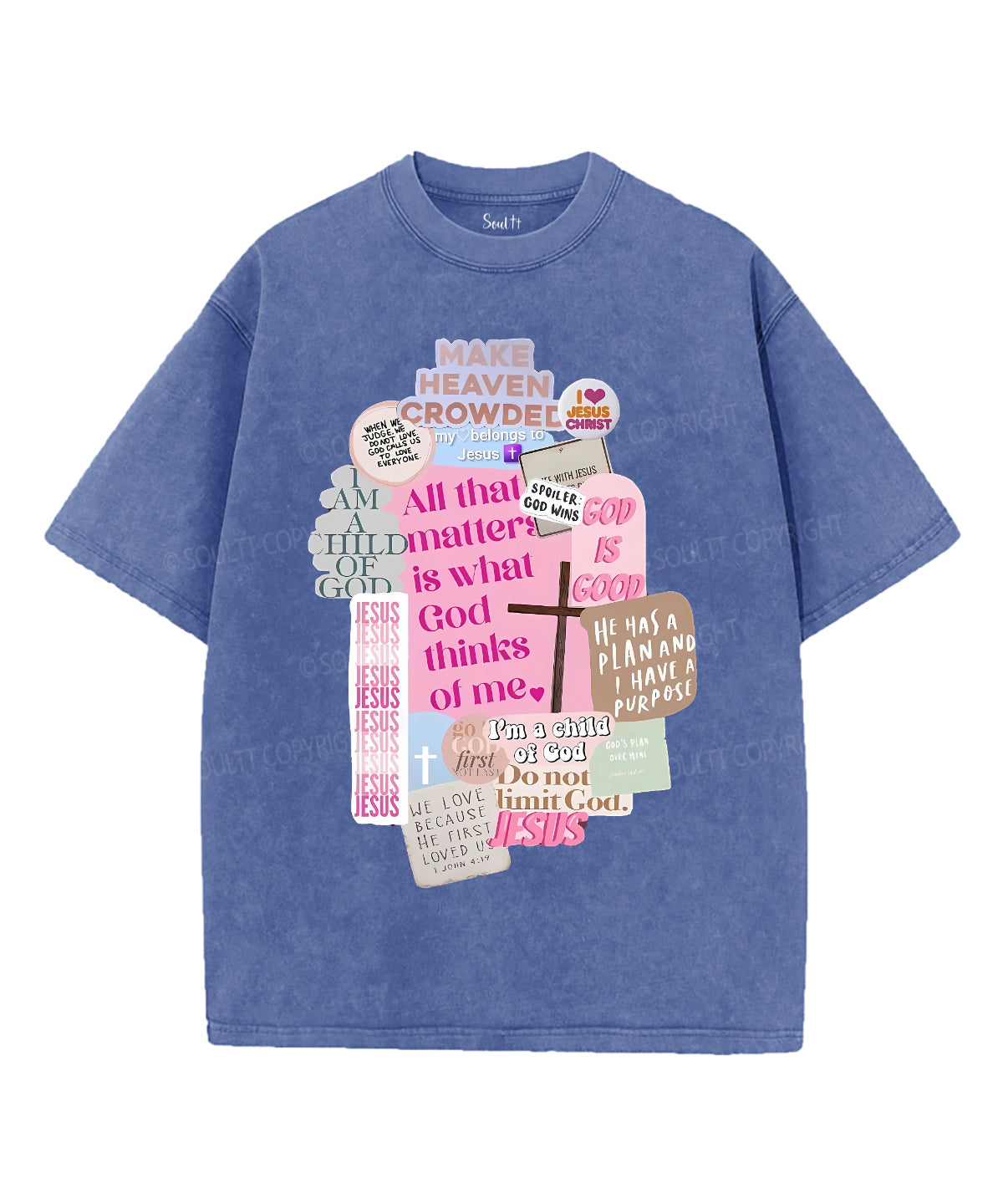 Jesus Jigsaw Puzzle Washed Christian T-Shirts, Hoodie, Sweatshirt