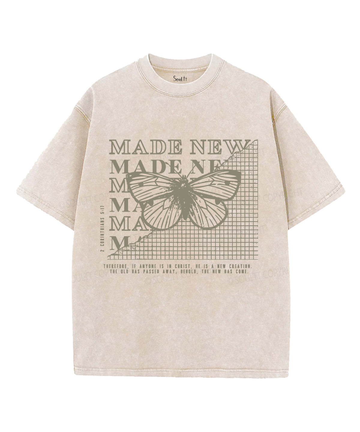 The New Has Come Washed Christian T-shirt Hoodie, Sweatshirt | CiraTrend.com (Image 3)