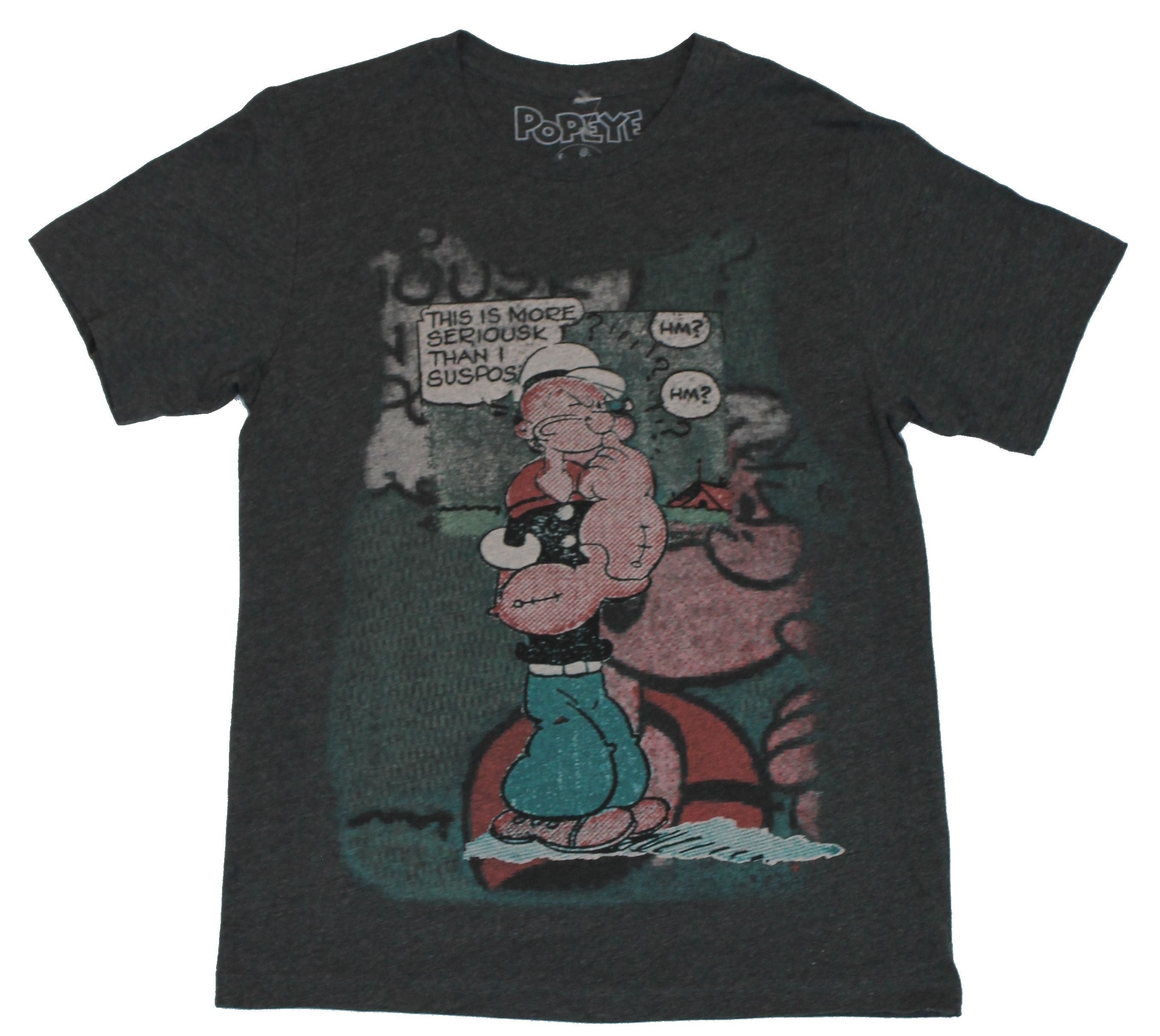 Popeye the Sailor Man Mens T-Shirt  - This is More Serious than I Supposed o Hoodie, Sweatshirt | CiraTrend.com