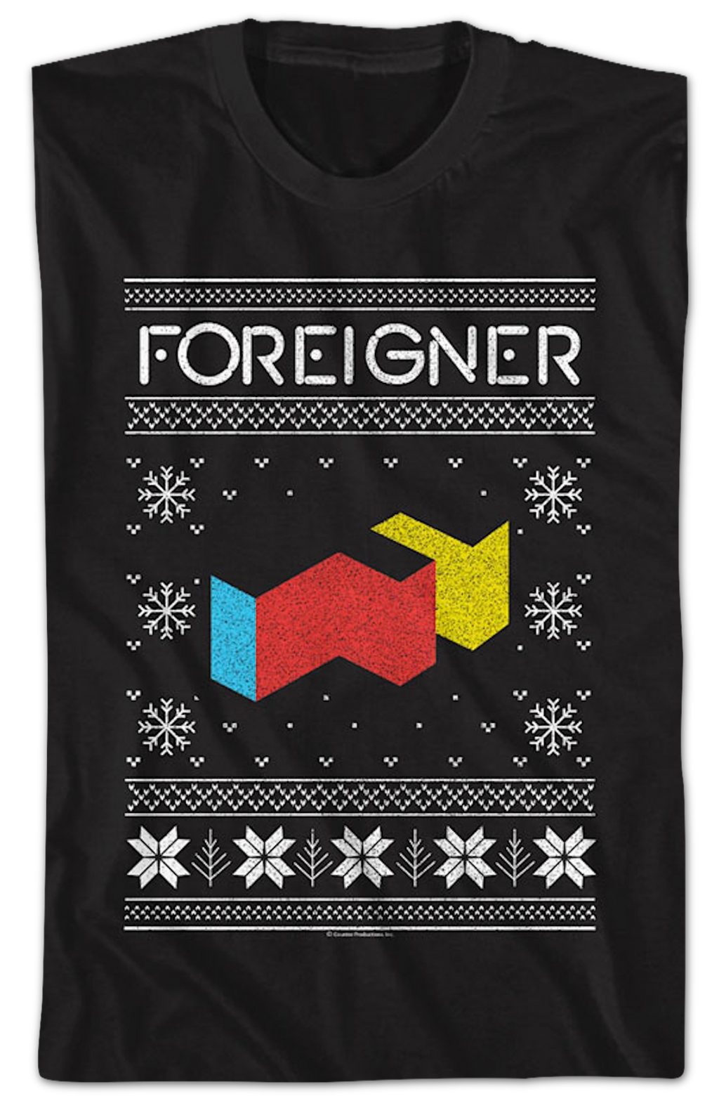 Agent Provocateur Faux Ugly Christmas Sweater Foreigner T-Shirt Hoodie, Sweatshirt | CiraTrend.com (Image 2)