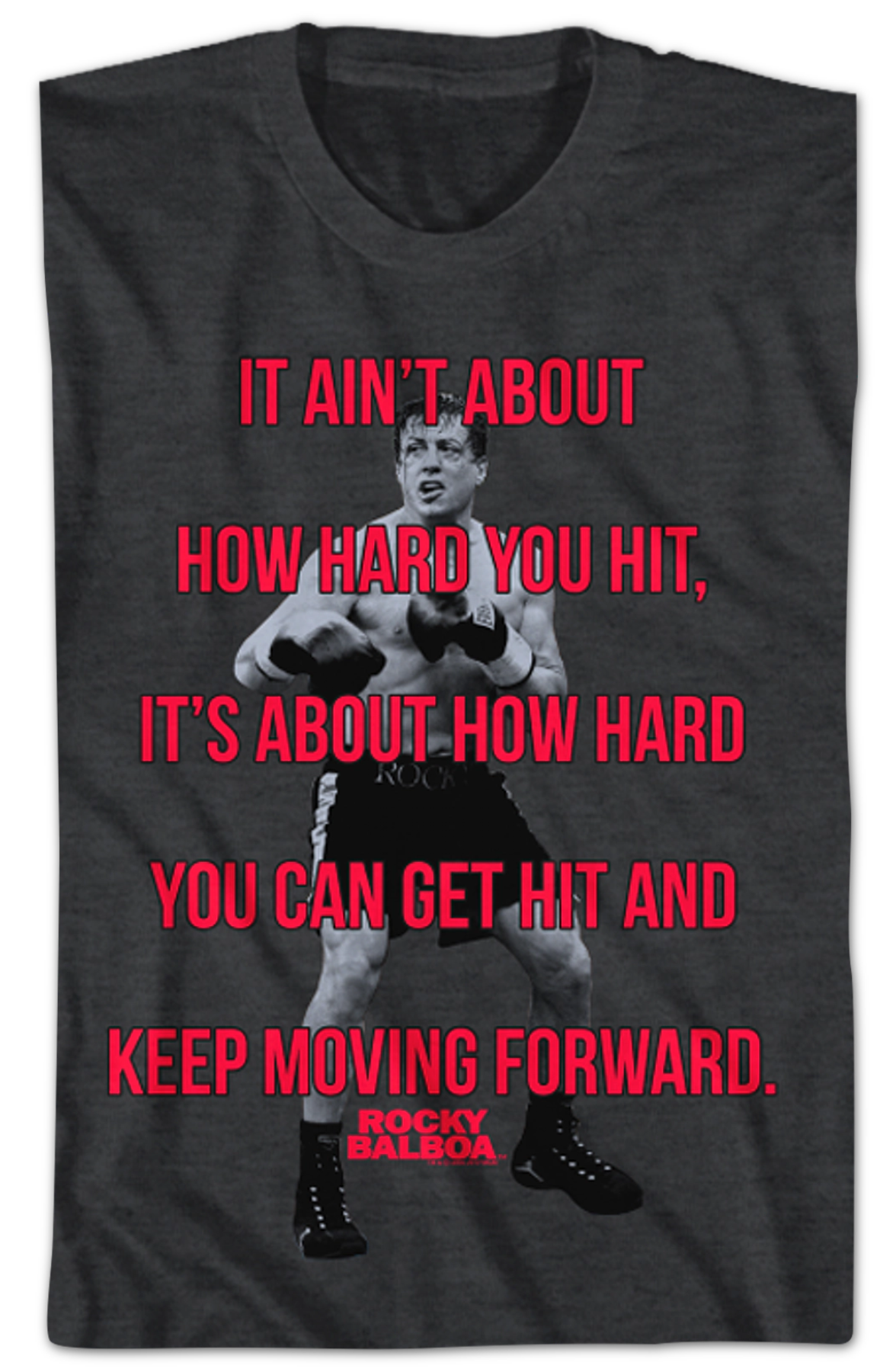Ain't How Hard You Hit Rocky T-Shirt Hoodie, Sweatshirt | CiraTrend.com (Image 2)