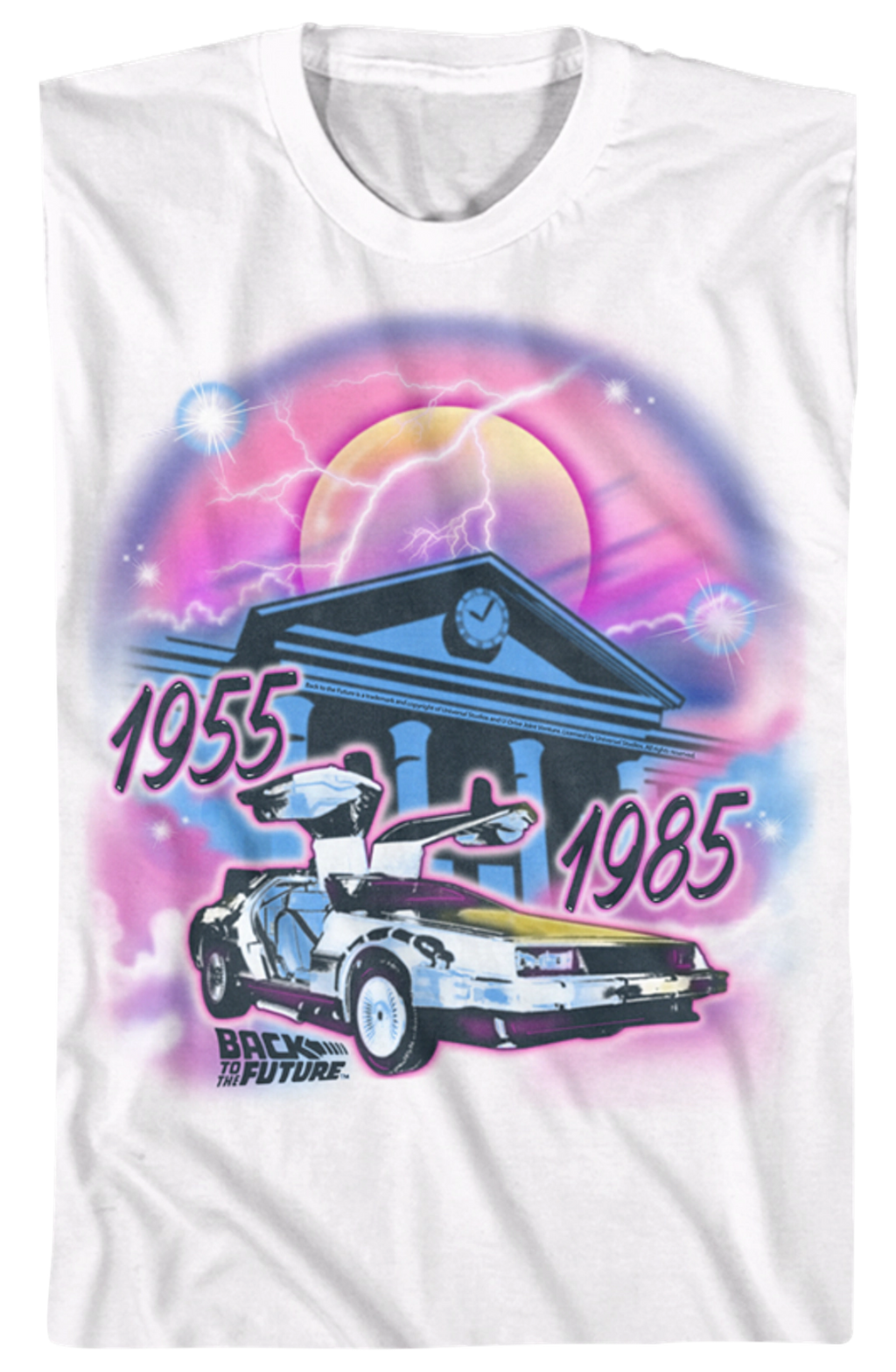 Airbrush Back To The Future T-Shirt Hoodie, Sweatshirt | CiraTrend.com (Image 2)