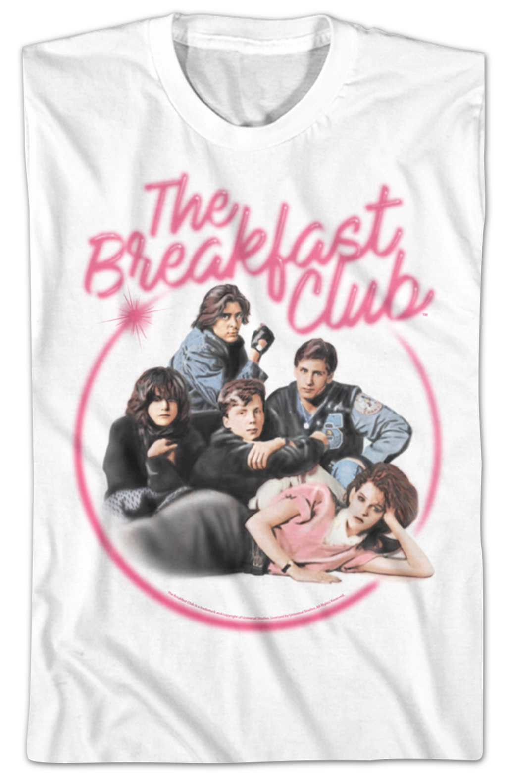 Airbrush Breakfast Club T-Shirt Hoodie, Sweatshirt | CiraTrend.com (Image 2)