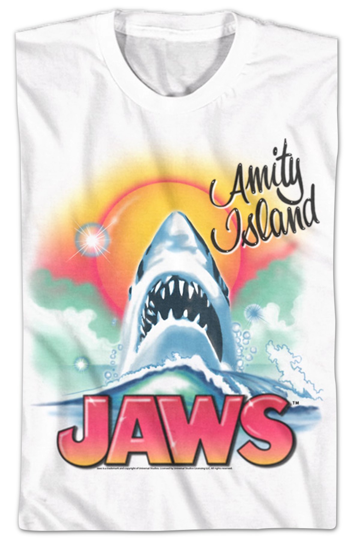 Airbrush Jaws T-Shirt Hoodie, Sweatshirt | CiraTrend.com (Image 2)