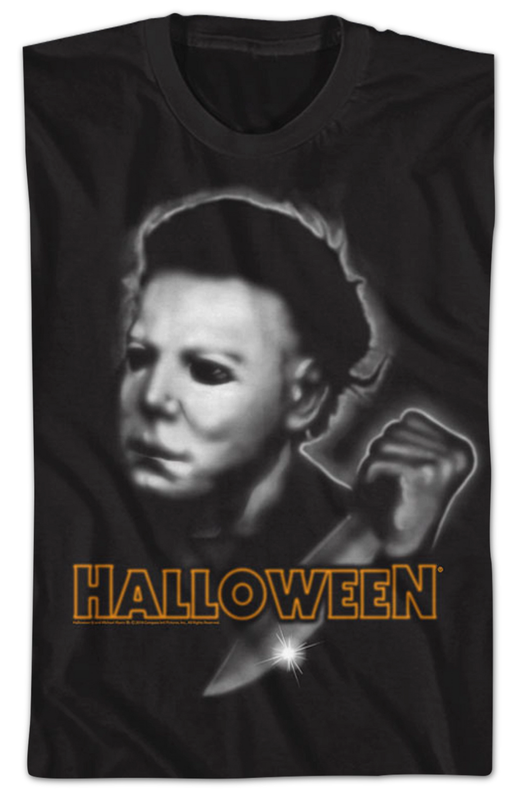 Airbrush Michael Myers Halloween T-Shirt Hoodie, Sweatshirt | CiraTrend.com (Image 2)