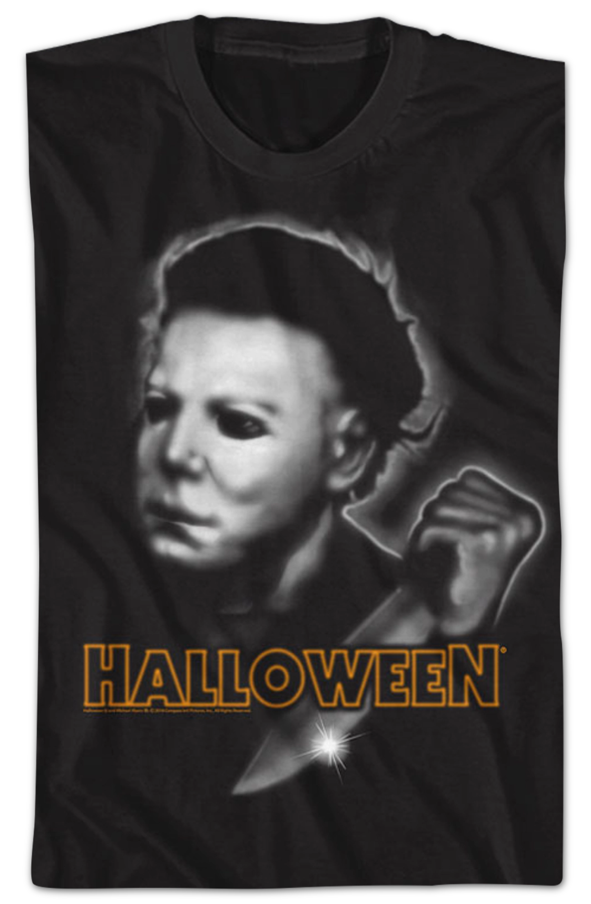 Airbrush Michael Myers Halloween T-Shirt Hoodie, Sweatshirt | CiraTrend.com (Image 2)