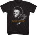 Airbrush Michael Myers Halloween T-Shirt Hoodie, Sweatshirt | CiraTrend.com (Image 1)