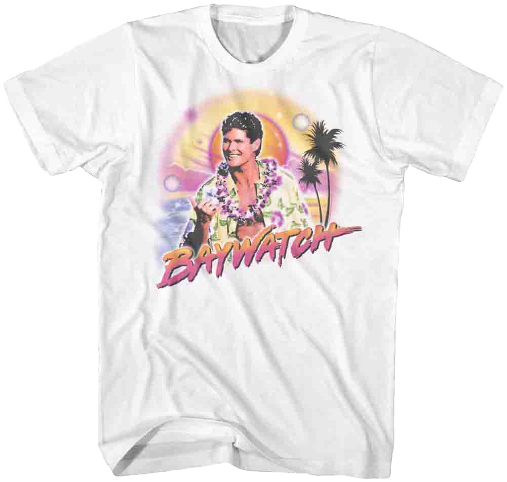 Airbrush Mitch Baywatch T-Shirt Hoodie, Sweatshirt | CiraTrend.com (Image 1)