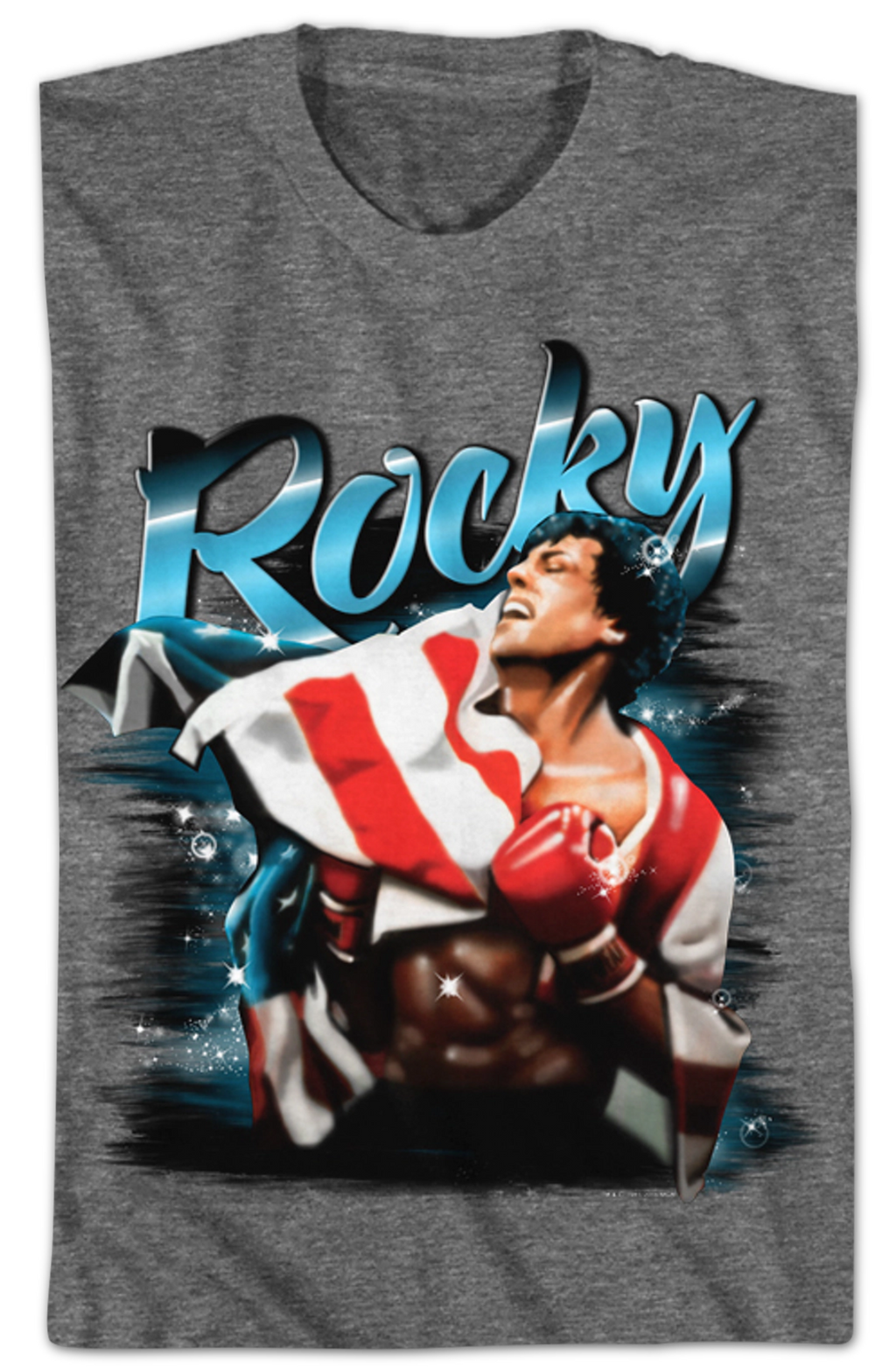Airbrush Rocky T-Shirt Hoodie, Sweatshirt | CiraTrend.com (Image 2)