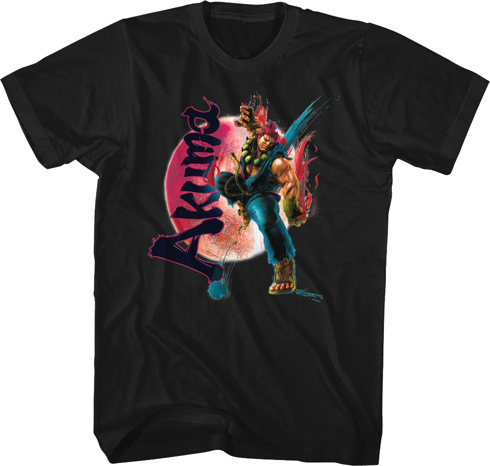 Akuma Street Fighter T-Shirt Hoodie, Sweatshirt | CiraTrend.com (Image 1)