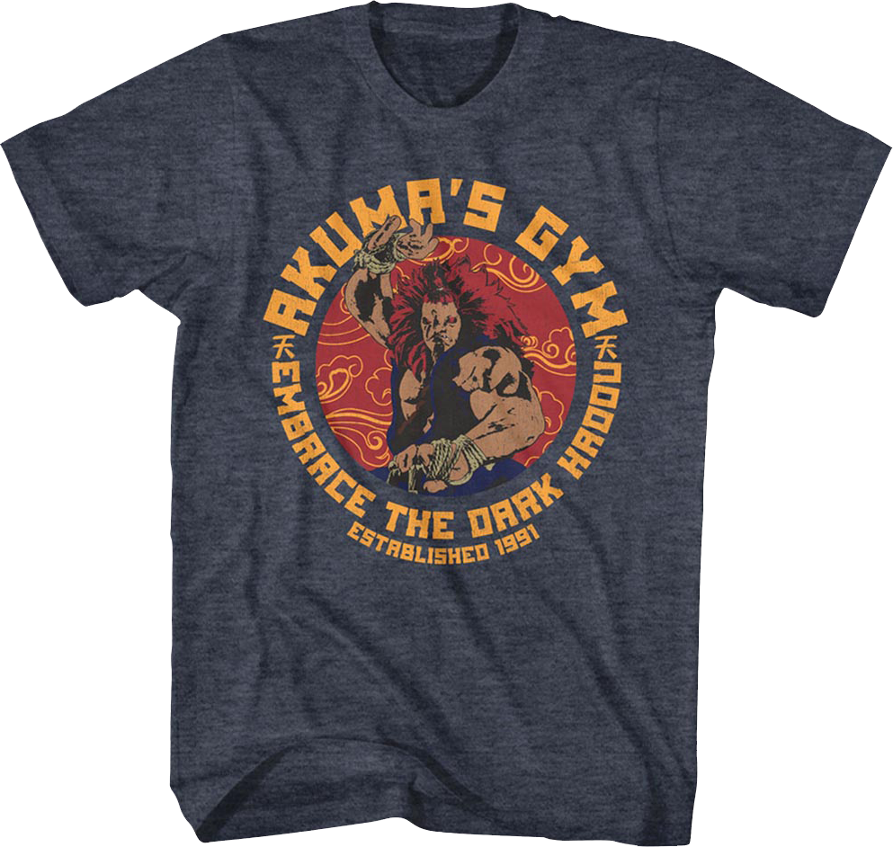 Akuma's Gym Street Fighter T-Shirt Hoodie, Sweatshirt | CiraTrend.com (Image 1)