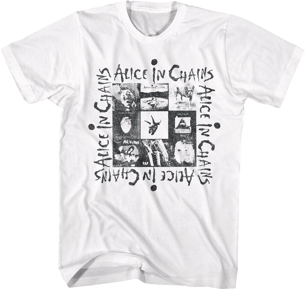 Album Covers Alice In Chains T-Shirt Hoodie, Sweatshirt | CiraTrend.com (Image 1)