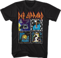 Album Covers Collage Def Leppard T-Shirt Hoodie, Sweatshirt | CiraTrend.com (Image 1)