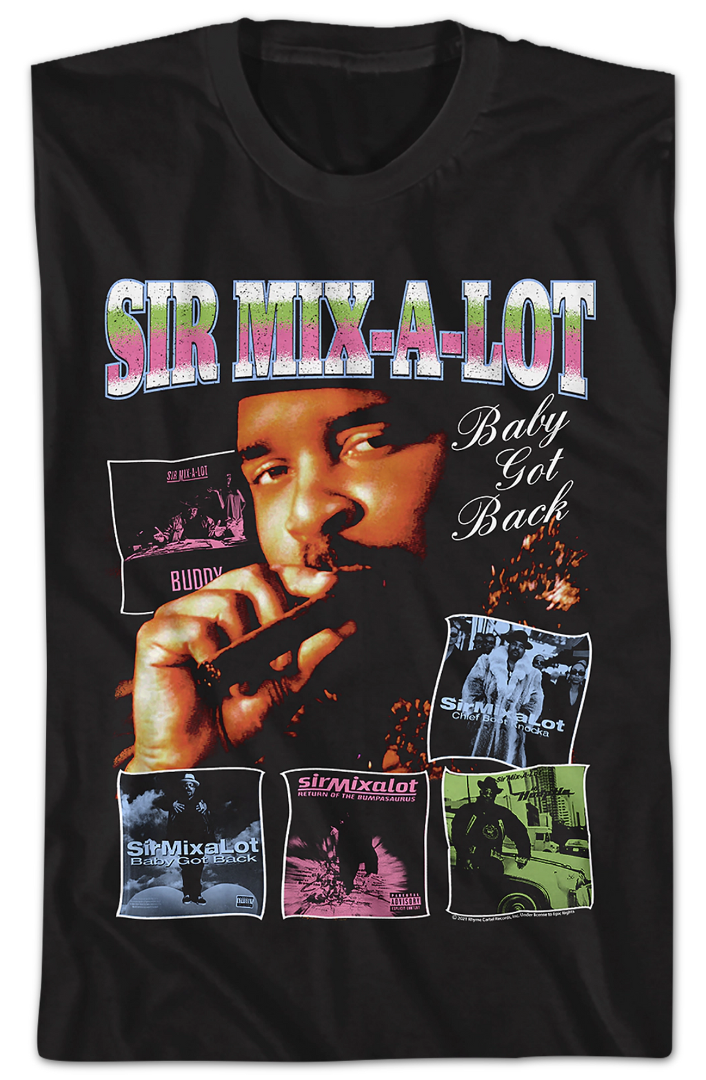 Album Covers Sir Mix-a-Lot Shirt Hoodie, Sweatshirt | CiraTrend.com (Image 2)