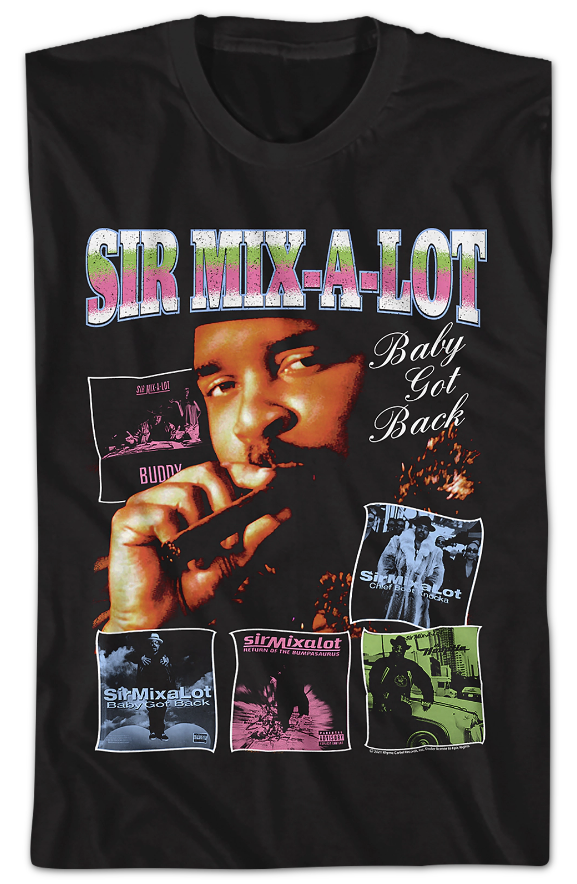 Album Covers Sir Mix-a-Lot Shirt Hoodie, Sweatshirt | CiraTrend.com (Image 2)
