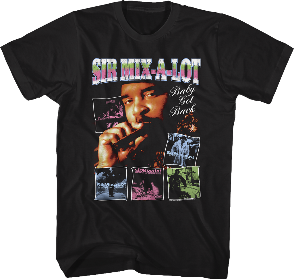 Album Covers Sir Mix-a-Lot Shirt Hoodie, Sweatshirt | CiraTrend.com (Image 1)