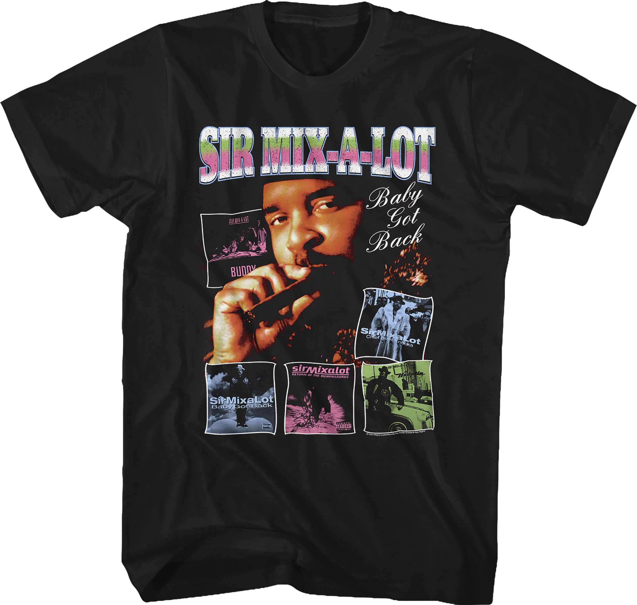 Album Covers Sir Mix-a-Lot Shirt Hoodie, Sweatshirt | CiraTrend.com (Image 1)