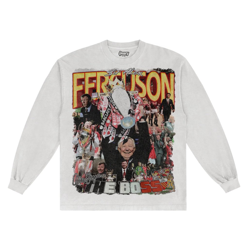 Alex Ferguson Long Sleeved Tee Hoodie, Sweatshirt | CiraTrend.com (Image 3)